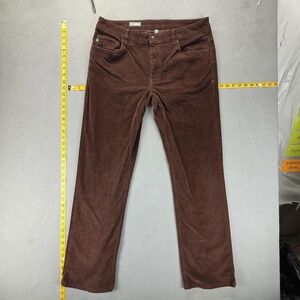 Stio Pants Mens Brown Rivet Corduroy Stretch 5 Pocket Casual Fits 34x30